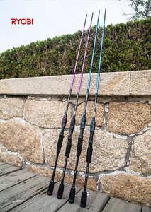 Wholesale 1.98m/2.1m/2.4m L/<strong>ML</strong>/M Action 2 Section Fuji Guide Rings Carbon Spinning/casting Baitcasting Fishing Rod - Product Image 3