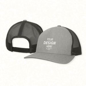 Gorra de béisbol de malla con 2 rayas laterales, estilo camionero, de 5 paneles, perfil alto, estructurada, personalizada al por mayor, con diseño de Australia - Product Image 1