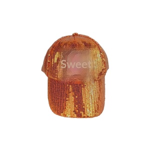 <span class=keywords><strong>Gorra</strong></span> de Béisbol Personalizada con Lentejuelas para Fanáticos del Deporte, Gorras <span class=keywords><strong>NFL</strong></span> Bordadas con Lentejuelas Personalizadas para Hombre y Mujer - Product Image 2