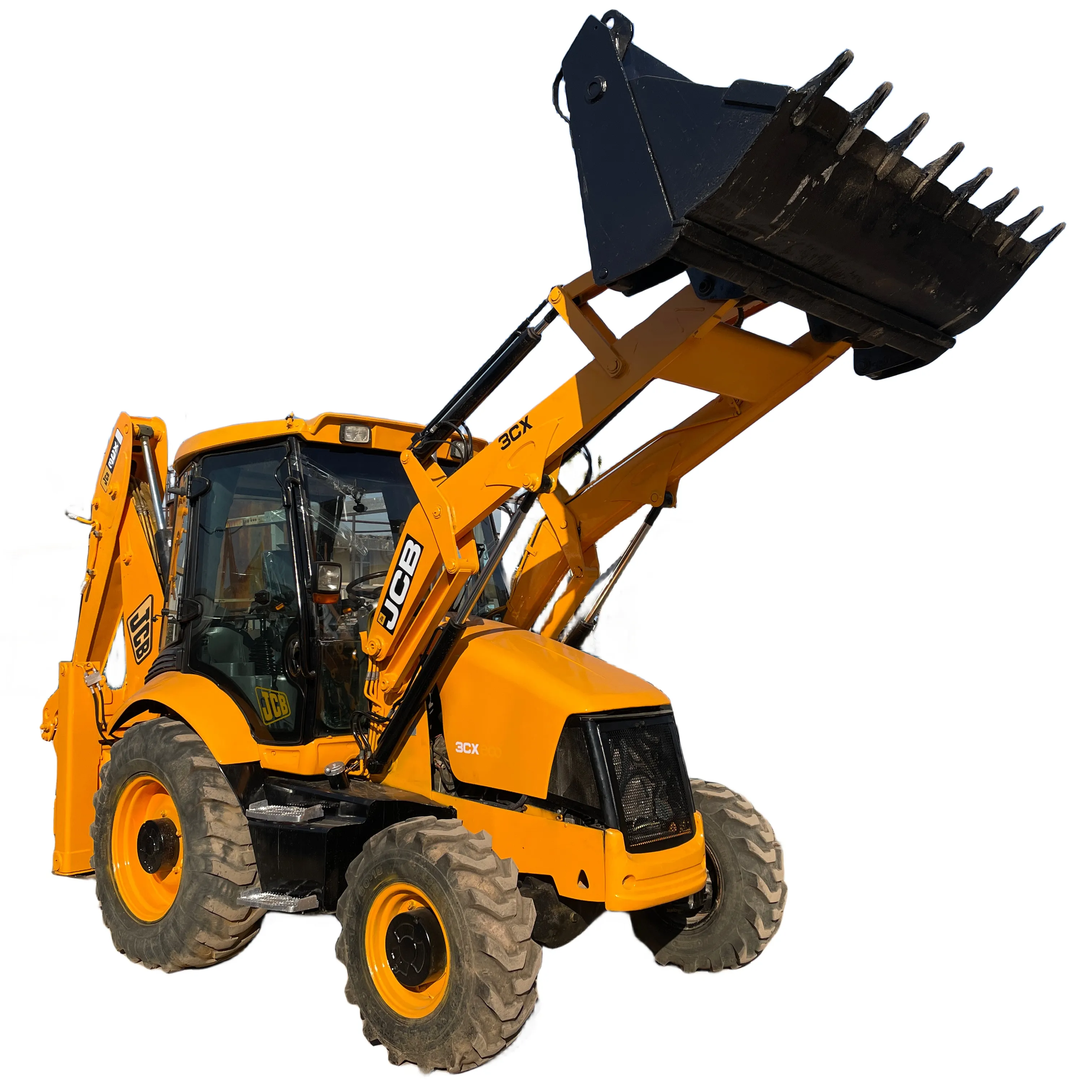 英国製オリジナルJCB4CXバックホーローダー価格、JCB 4CX 3CX tlb使用SDLG LGB680バックホーレトロローダーと掘り上海中国