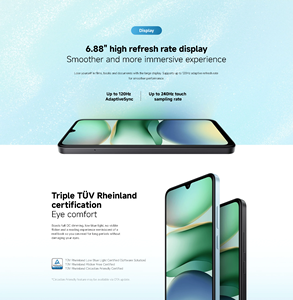Per Redmi A5 EU 4 + 128G 5G Smartphone Octa Core <span class=keywords><strong>CPU</strong></span> HD LED <span class=keywords><strong>Display</strong></span> LTE supporto cellulare per il francese tedesco spagnolo inglese - Product Image 5