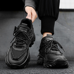 C'est une chaussure de papa polyvalente à semelle <span class=keywords><strong>é</strong></span>paisse, augmentant la hauteur vers l'int<span class=keywords><strong>é</strong></span>rieur pour les sports d'automne et d'hiver et la course d<span class=keywords><strong>é</strong></span>contract<span class=keywords><strong>é</strong></span>e. C'est un - Product Image 1