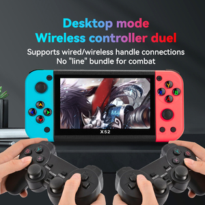X52 Cầm Tay Trò Chơi Giao Diện Điều Khiển HD 5.1 Inch Xách Tay Retro Trò Chơi Giao Diện Điều Khiển Được Xây Dựng Trong Retro Trò Chơi Cổ Điển Âm Thanh <span class=keywords><strong>Video</strong></span> Máy Nghe Nhạc - Product Image 2