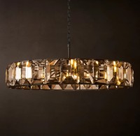 Lustre de plafond de style nord-européen, lampe suspendue LED luciole pour restaurant, café