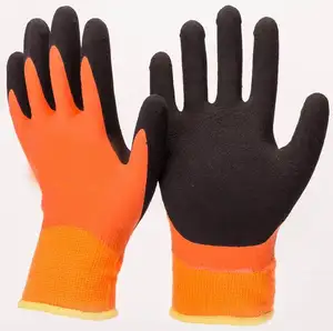 Thermische Waterdichte Vriezer Winter Werk Handschoenen Fleece Gevoerde Met Strakke Grip Palmen Koude Temperatuur Werk Handschoenen Voor Ijs-vissen