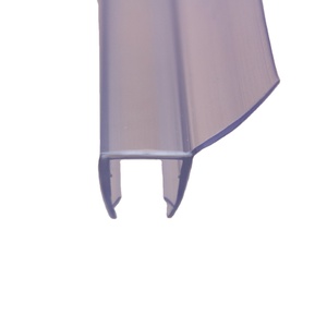 Bande d'étanchéité en verre PVC pour <span class=keywords><strong>joint</strong></span> inférieur <span class=keywords><strong>de</strong></span> <span class=keywords><strong>porte</strong></span> <span class=keywords><strong>de</strong></span> douche sans cadre - Product Image 1
