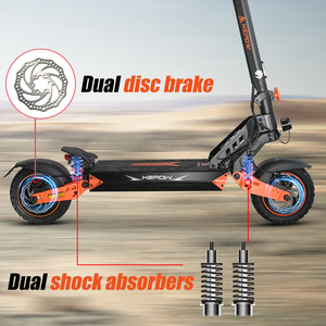 Scooter Eléctrico Maxwheel con Motor Potente de 48v y Batería de Litio de 15ah, Plegable para Adultos, Modelo D2 - Product Image 4