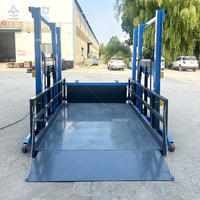 Plateforme élévatrice hydraulique DAHUI pour conteneurs, niveleur de quai portable, plateforme de chargement rapide 2T 3T certifiée CE, temps de levage de 30 secondes