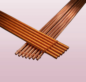 Tube capillaire en cuivre pour la réfrigération, perlé des deux côtés, pour la climatisation HVAC, tube en cuivre industriel de précision - Product Image 1