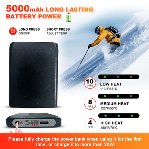 Chaussettes <span class=keywords><strong>chauffantes</strong></span> rechargeables pour l'hiver, pour la randonnée en plein air, le <span class=keywords><strong>ski</strong></span>, les jambières <span class=keywords><strong>chauffantes</strong></span> respirantes en tissu de coton épais - Product Image 2