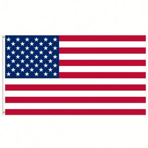 Drapeau américain le plus vendu, drapeau des États-Unis, polyester, 3x5 pieds, impression de haute qualité pour décoration extérieure - Product Image 1