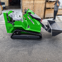 Chargeur compact T390 pour serres et vergers, mini-chargeuse sur chenilles en caoutchouc, capacité de charge nominale de 250 kg, EPA Euro5, utilisation facile