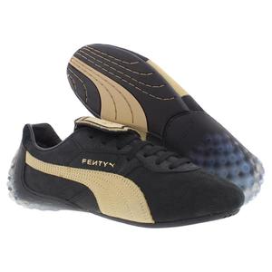Chaussures de marche à lacets pour femme Fenty Avanti LS, noir Prairie Tan, empeigne en maille unie et simili daim - Product Image 4