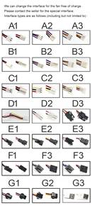 مروحة تبريد أصلية AVC 24 فولت 48 فولت DC12V 3.12A EC AC 120x38mm 12 x x x T2T ، مروحة تبريد ديناميكية بنواة PWM ، مروحة تبريد DBPJ1238B2G - Product Image 6