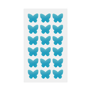 Patchs anti-acné colorés personnalisés, 24 pièces, forme cœur, compatibles maquillage, traitement de l'acné pour peaux grasses et mixtes - Product Image 1