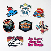 Autocollants personnalisés avec logo imprimé, autocollants en vinyle PVC personnalisés, impression de mes autocollants en feuille pour la promotion