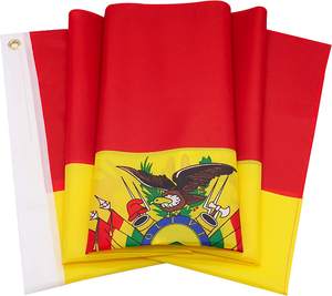 <span class=keywords><strong>Bandera</strong></span> de <span class=keywords><strong>Bolivia</strong></span> de 3x5 Pies, Banderas Nacionales Bolivianas de Poliéster con Ojales de Latón - Product Image 6