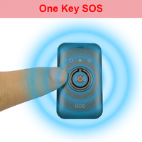 Nuevo Localizador GPS Mini G06 con Alarma SOS, Llamadas Bidireccionales, Antipérdida para Niños, Ancianos y Uso Personal