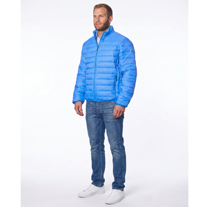 Meilleur Prix – Nouvelle Veste d'Hiver Matelassée pour Homme, Style Formel, Qualité Durable, Étiquette Personnalisée, Toile Respirante, Séchage Rapide, Fermeture Éclair - Product Image 1