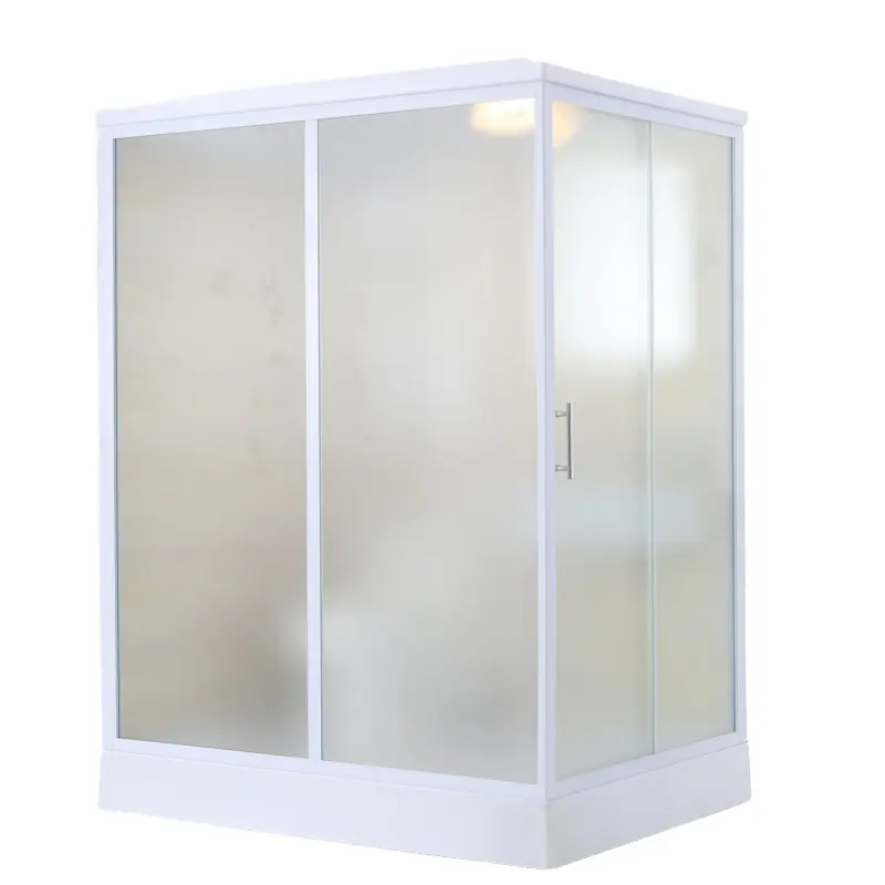 XNCP Hotel project overall shower enclosure curved fan partition glass sliding door shower enclosure bathroom toilet bathroom