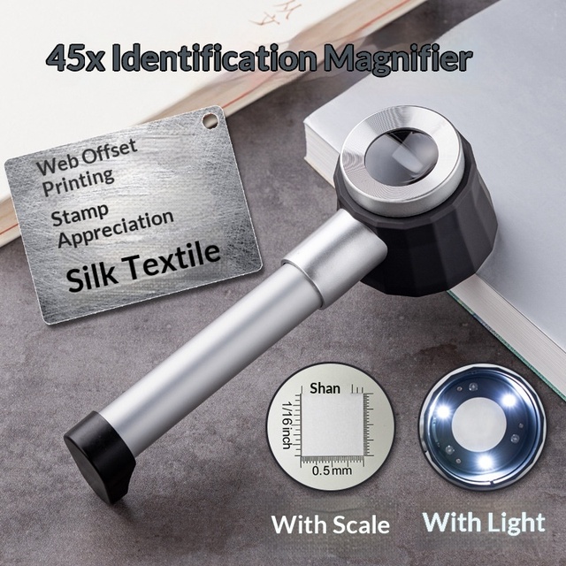 10X Loupe Triplet Diamond Jewelry Loupe