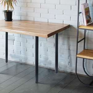 आधुनिक फर्नीचर पैर वर्ग ट्यूब कार्यालय टेबल डेस्क पैर आसान स्थापना धातु भोजन तालिका फर्नीचर पैरों - Product Image 6