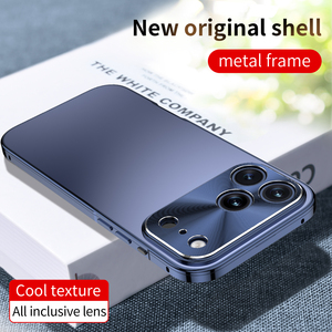 Nueva funda metálica anticaídas todo incluido, compatible con la funda del teléfono 17Promax y la funda magnética todo incluido para iPhone 16 17Pro. - Product Image 4