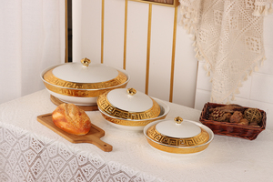 Ensembles d'assiettes en céramique Vaisselle Vaisselle Plats Assiettes Pâté en céramique pour restaurant - Product Image 4