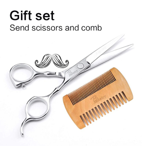 Kit de toilettage de la <span class=keywords><strong>barbe</strong></span> <span class=keywords><strong>pour</strong></span> hommes végétaliens personnalisable huile d'argan crème <span class=keywords><strong>hydratante</strong></span> baume formule rafraîchissante <span class=keywords><strong>pour</strong></span> la croissance de la <span class=keywords><strong>barbe</strong></span> douce et brillante - Product Image 3