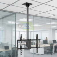 Soporte de Techo Giratorio e Inclinable para TV Kaloc, Soporte de TV Ajustable para Restaurantes Comerciales, LCD LED, VESA 600*400