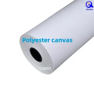 Polyester vải 220gsm không thấm nước vải cuộn in phun Matte trống vải cuộn Chất lượng cao