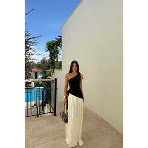 Chemisier noir à détails roses et fronces, en mousseline de soie à pois floraux vintage, XS-XXL, col montant à volants, tenue décontractée pour les fêtes, printemps, été, automne - Product Image 6