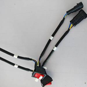 Harness Kabel Saklar Kustom untuk Komputer & Sepeda Motor Tahan Air IP66 Tahan Suhu Tinggi dengan Material PBT/PVC - Product Image 6
