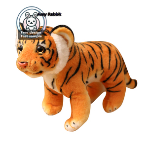 Tùy chỉnh nhà sản xuất mô phỏng hổ đồ chơi sang trọng công ty linh vật thú nhồi bông đồ chơi mềm Quà Tặng - Product Image 1
