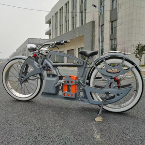 Suministro de Fábrica Motocicleta Eléctrica Clásica Estilo <span class=keywords><strong>Cafe</strong></span> Racer Vintage (TF-E002) - Product Image 3