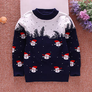 Unisex <strong>Christmas</strong> <strong>Jumpers</strong> Knit Duna Sweaters for Kids From Alibaba Website - Product Image 1