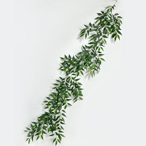 Enredadera Artificial con Hojas Verdes Decorativas, Hojas Realistas para Decoración del Hogar, Bodas, Fiestas, Decoración de Paredes - Product Image 2