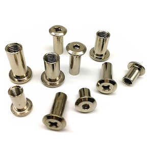 Boulons de connexion pour meubles en acier inoxydable de haute qualité à tête plate et six pans creux, et écrous à douille M4 M6 M8 M12 pour meubles - Product Image 3