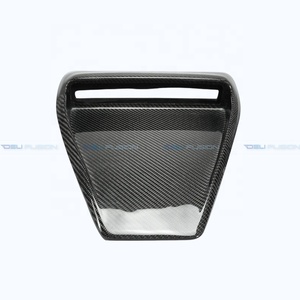 Pour Mitsubishi Lancer Evolution X EVO 10 CZ4A 2008-2016, style CS, capot moteur avant en fibre de carbone, prise d'air, couvercle de prise d'air - Product Image 2