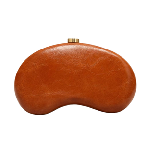 Women Novel Cashew PU Leather Clutch <b>Purse</b> Faux Leather Handbag Unique Evening Bag for Show Date Night Sightseeing - Product Image 3