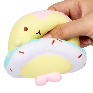 Cute PU Foam Puff Dolphin Soft <b>Squishy</b> Toy For Promotional Activities - Product Image 3