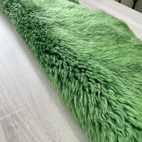 Véritable Peau de Mouton Bouclée Longue et Épaisse, Fourrure Frisée, Tapisserie Automobile, Canapé, Fauteuil, Peau de Mouton Véritable, Fourrure Animale