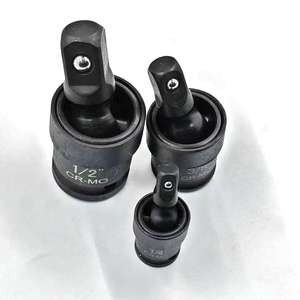 3-pcs Opp 1/4 3/8 1/2 <span class=keywords><strong>Dr</strong></span> 360 Graden Crmo Universele Gewrichten Legering Ring Bout Hardware Diy Tools Pneumatische Vierkante Adapter Set - Product Image 3