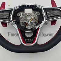 Volant en cuir neuf pour Volkswagen Golf Polo Passat, modification du volant, volant universel
