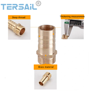 Raccord de tuyau droit en laiton à l'intérieur du <span class=keywords><strong>joint</strong></span> fileté externe 1/8 1/4 1/2 3/8 pouces raccords en laiton tuyau d'eau de gaz utilisé - Product Image 5