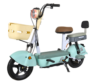 Motocicleta Eléctrica Multiusos <span class=keywords><strong>de</strong></span> 50 km <span class=keywords><strong>de</strong></span> Autonomía, Scooter Eléctrico <span class=keywords><strong>de</strong></span> Dos <span class=keywords><strong>Ruedas</strong></span>, 350 W, 48 V, con Cesta y Pantalla LCD, Venta al por Mayor - Product Image 1