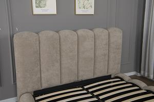 Letto Moderno Willsoon con Contenitore in Velluto Trapuntato - Struttura in Legno Imbottita con Cassetti per Camera da Letto - Product Image 6