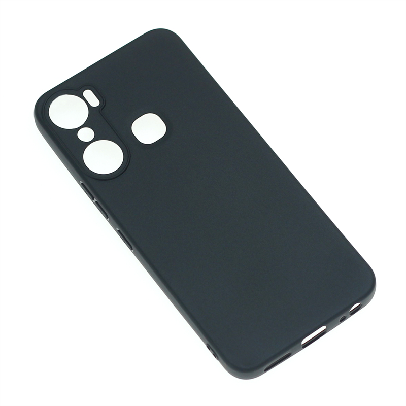 Coque EasyShow Pour Infinix Hot 12 - TPU Souple Flexible - Antichoc, Anti-dérapante - Compatible Charge Sans Fil