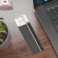 Perekam Suara Digital Genggam Mini USB 8GB Format WAV Waktu Perekaman Lama Baterai Lithium Perekam Suara USB Stick 8GB