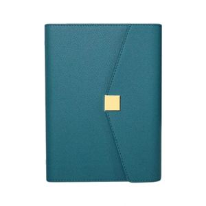 2026 Customized Color Eco Friendly Luxury <b>A5</b> Executive <b>Diary</b> Silk Screen Printed Leather Metal Buckle Gift Set Business - Product Image 1